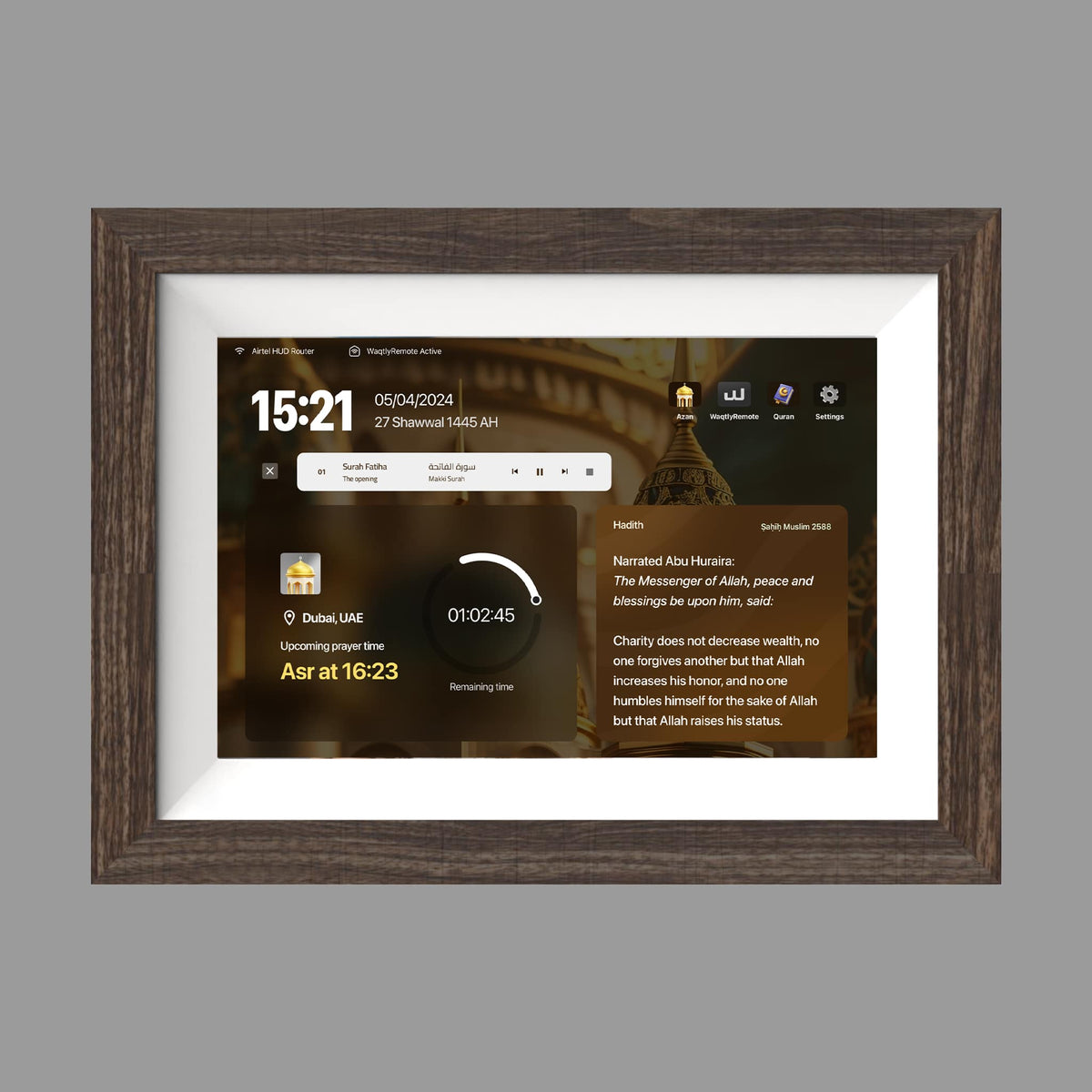 Waqtly Nano • 10.1 inch