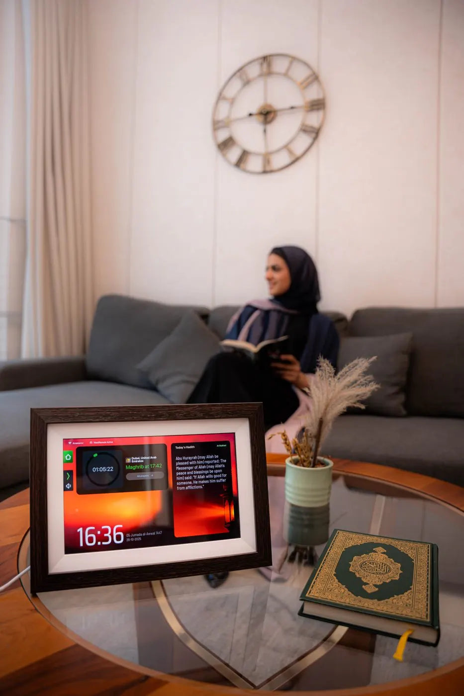 Waqtly horloge Adhan intelligente pour la maison
